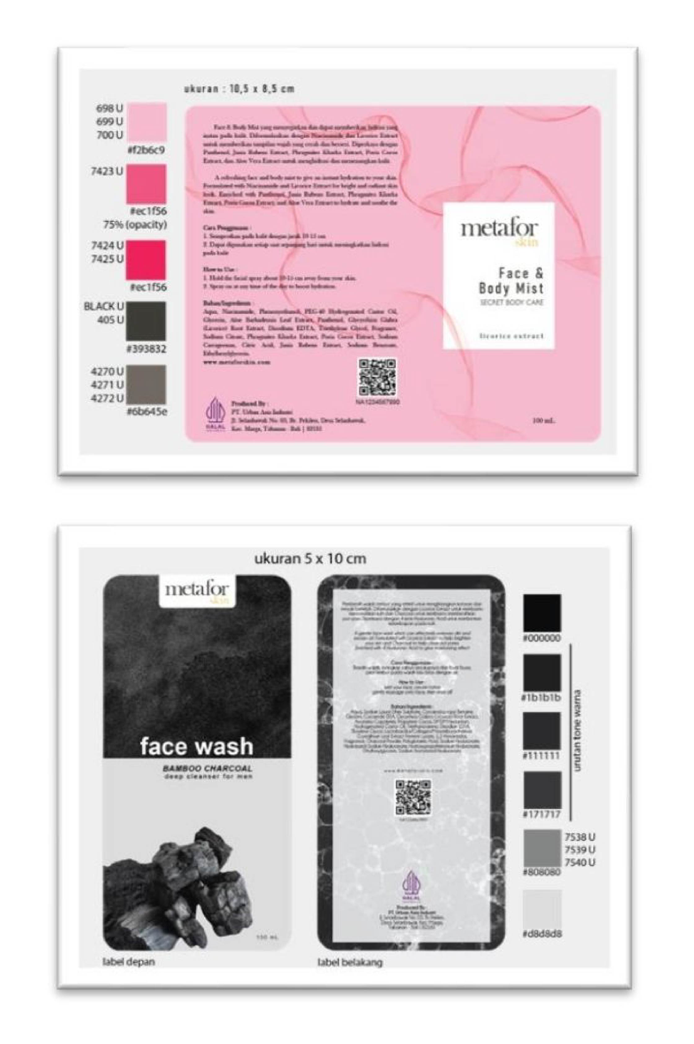 Metafor Skin Label